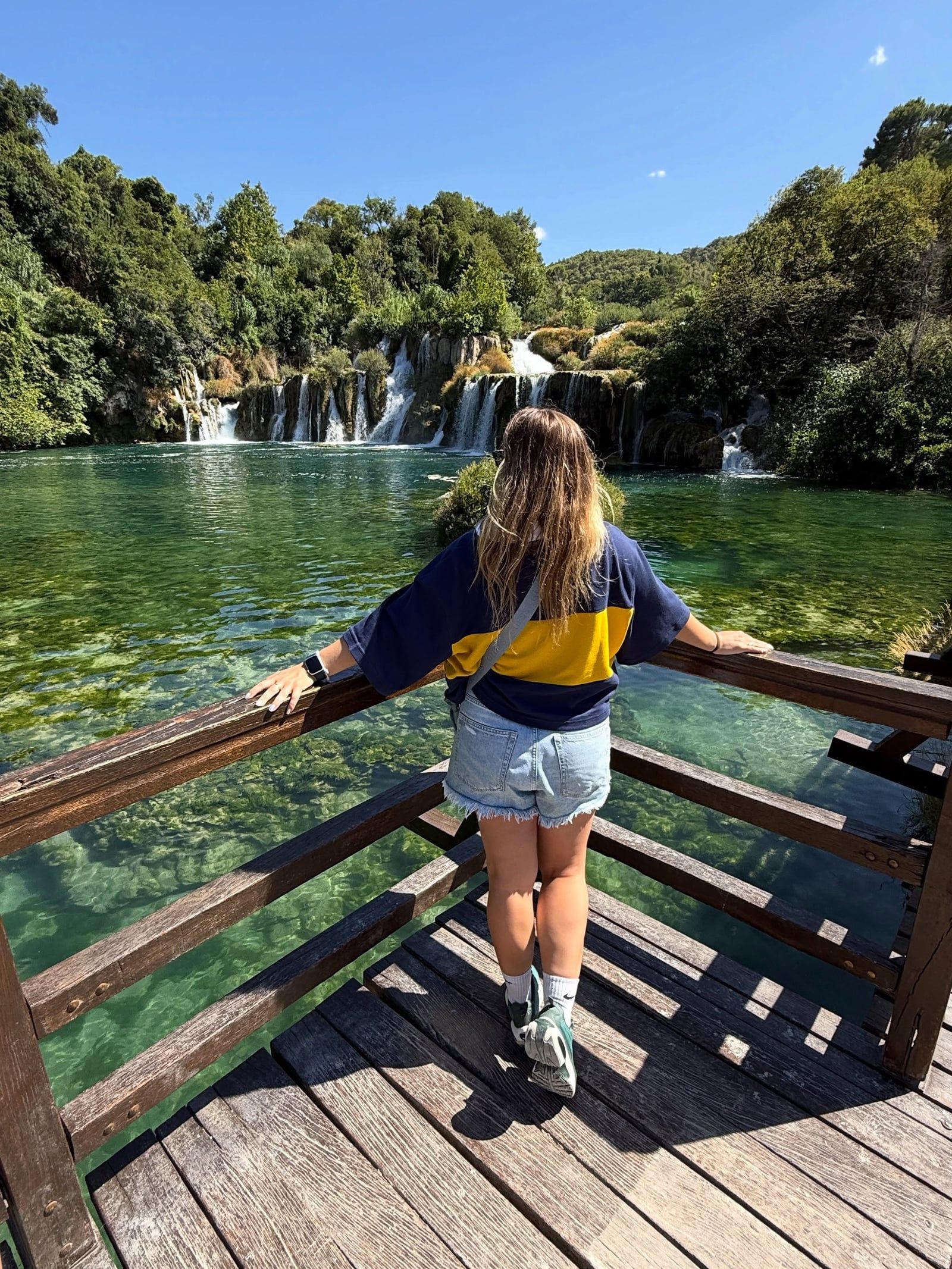 Besucherfoto der Nationalpark Krka Tour