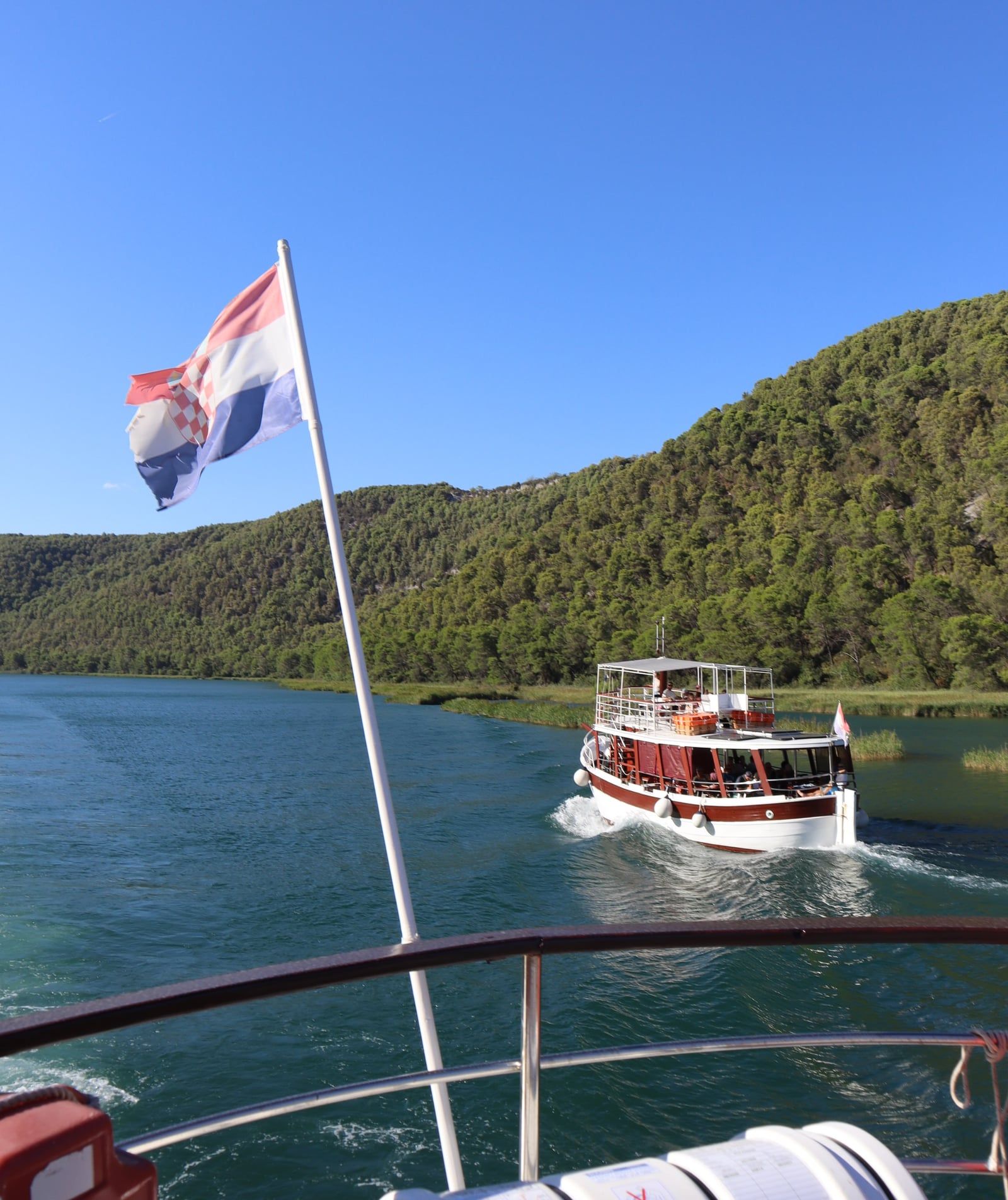 Besucherfoto der Nationalpark Krka Tour